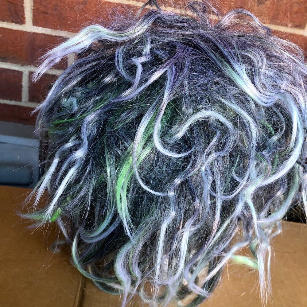 Rubie’s Nuclear Zombieman Wig Green Gray Messy Hair Cosplay Halloween Discontinu - Picture 5 of 6